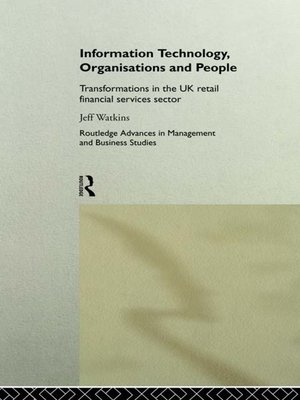 cover image of Information Technology, Organizations and People